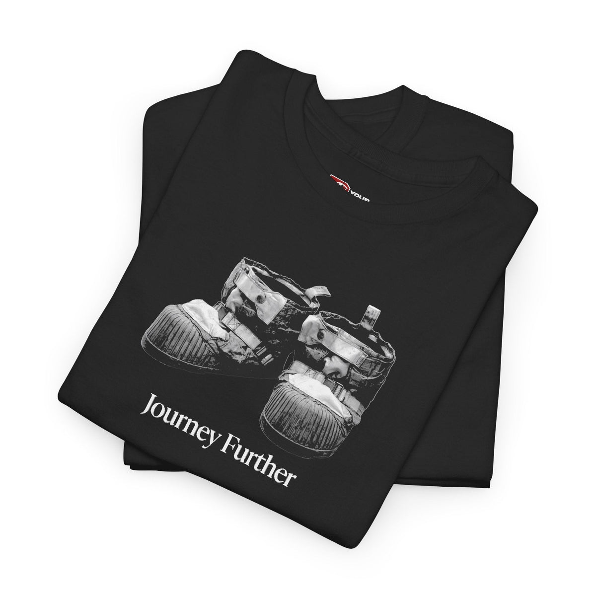 YOUR ODYSSEY® Space Boots Streetwear Printed T-shirt Printify