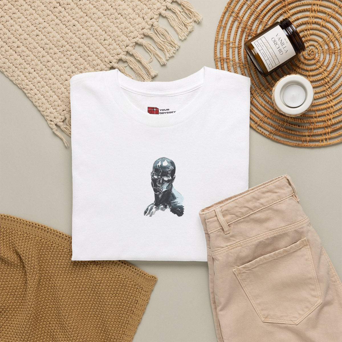 YOUR ODYSSEY® Silver Surfer Streetwear T Shirt Printify