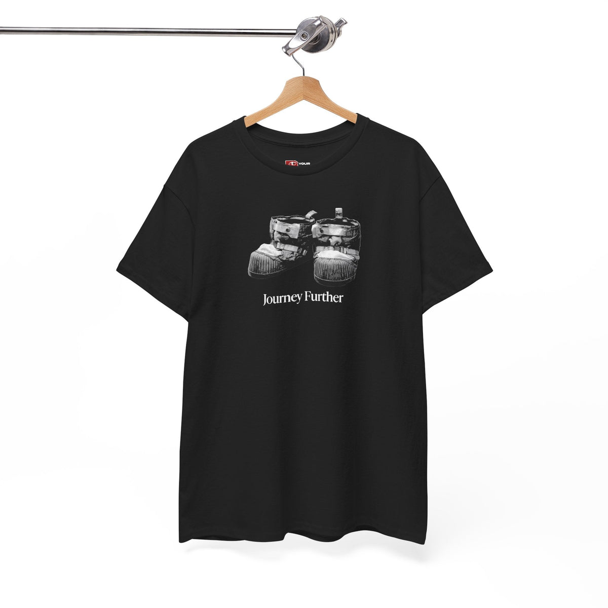 YOUR ODYSSEY® Space Boots Streetwear Printed T-shirt Printify