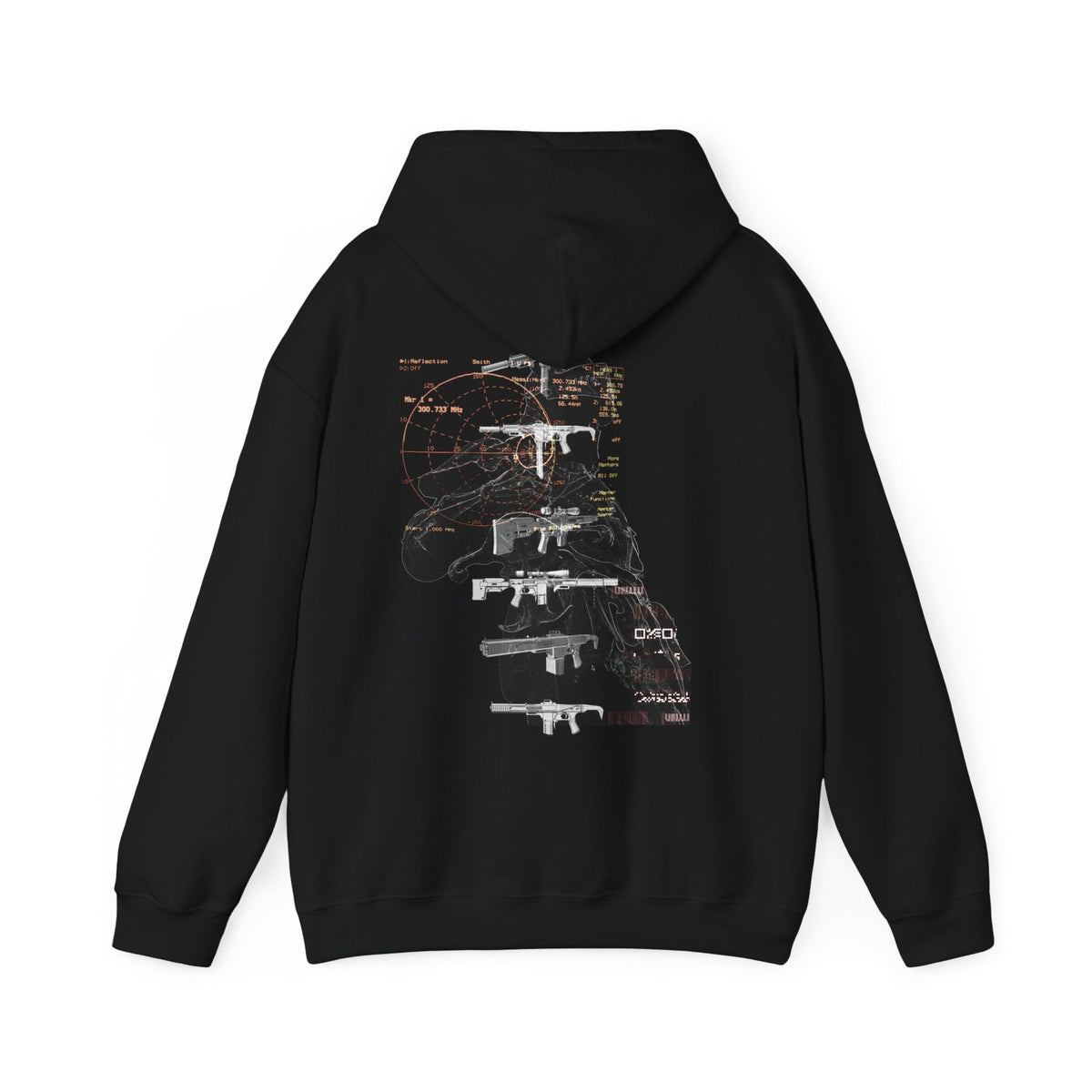 YOUR ODYSSEY®  Neural Link Streetwear Printed Hoodie Printify