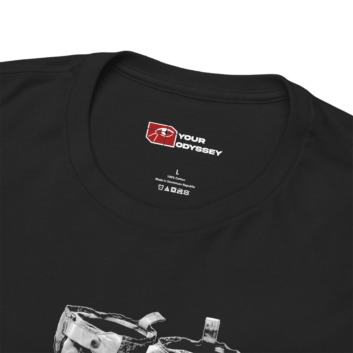 YOUR ODYSSEY® Space Boots Streetwear Printed T-shirt Printify