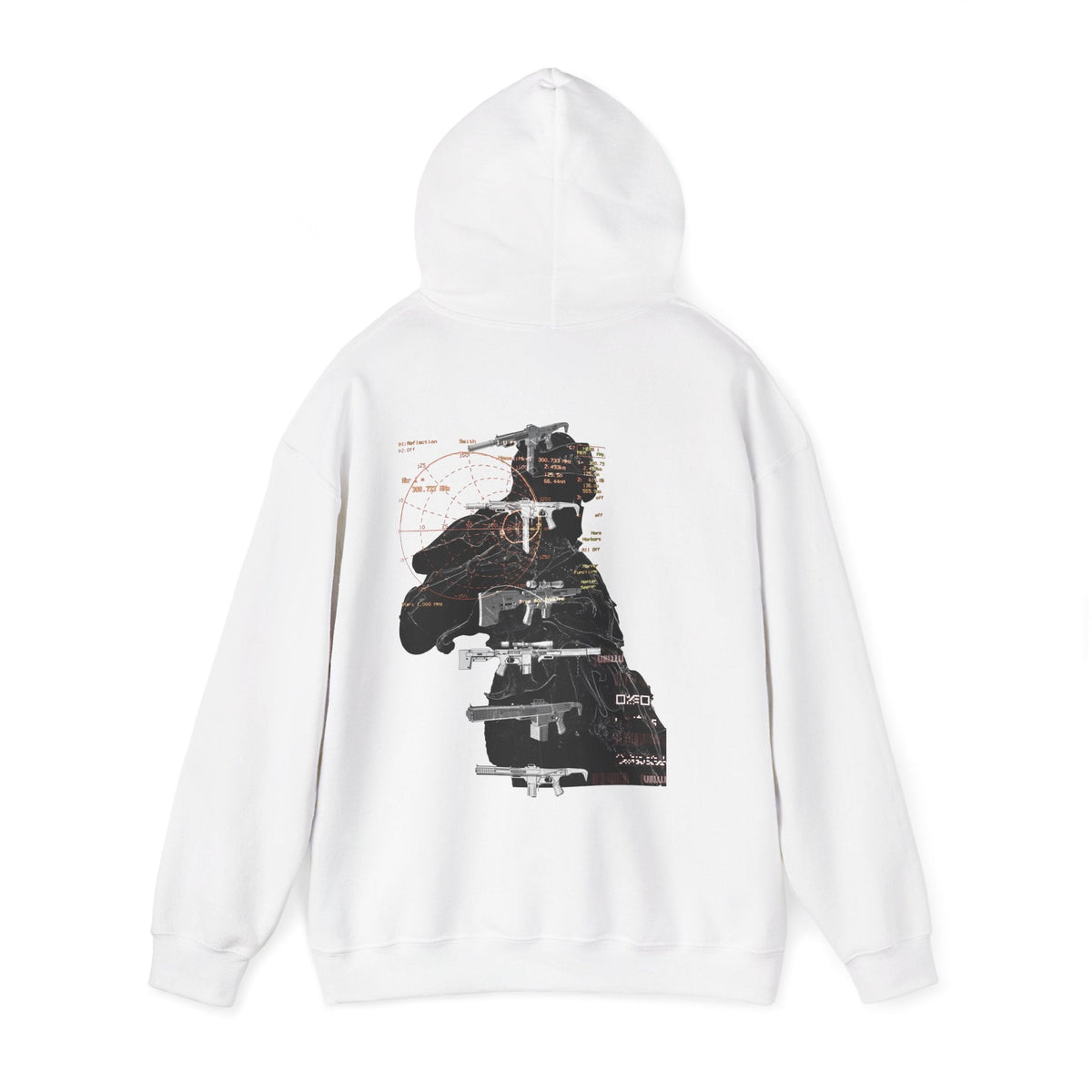 YOUR ODYSSEY®  Neural Link Streetwear Printed Hoodie Printify