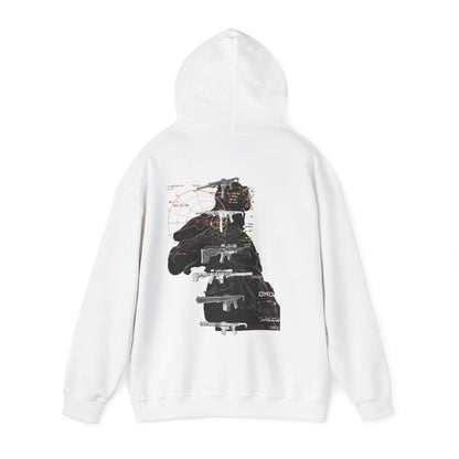 YOUR ODYSSEY®  Neural Link Streetwear Printed Hoodie Printify
