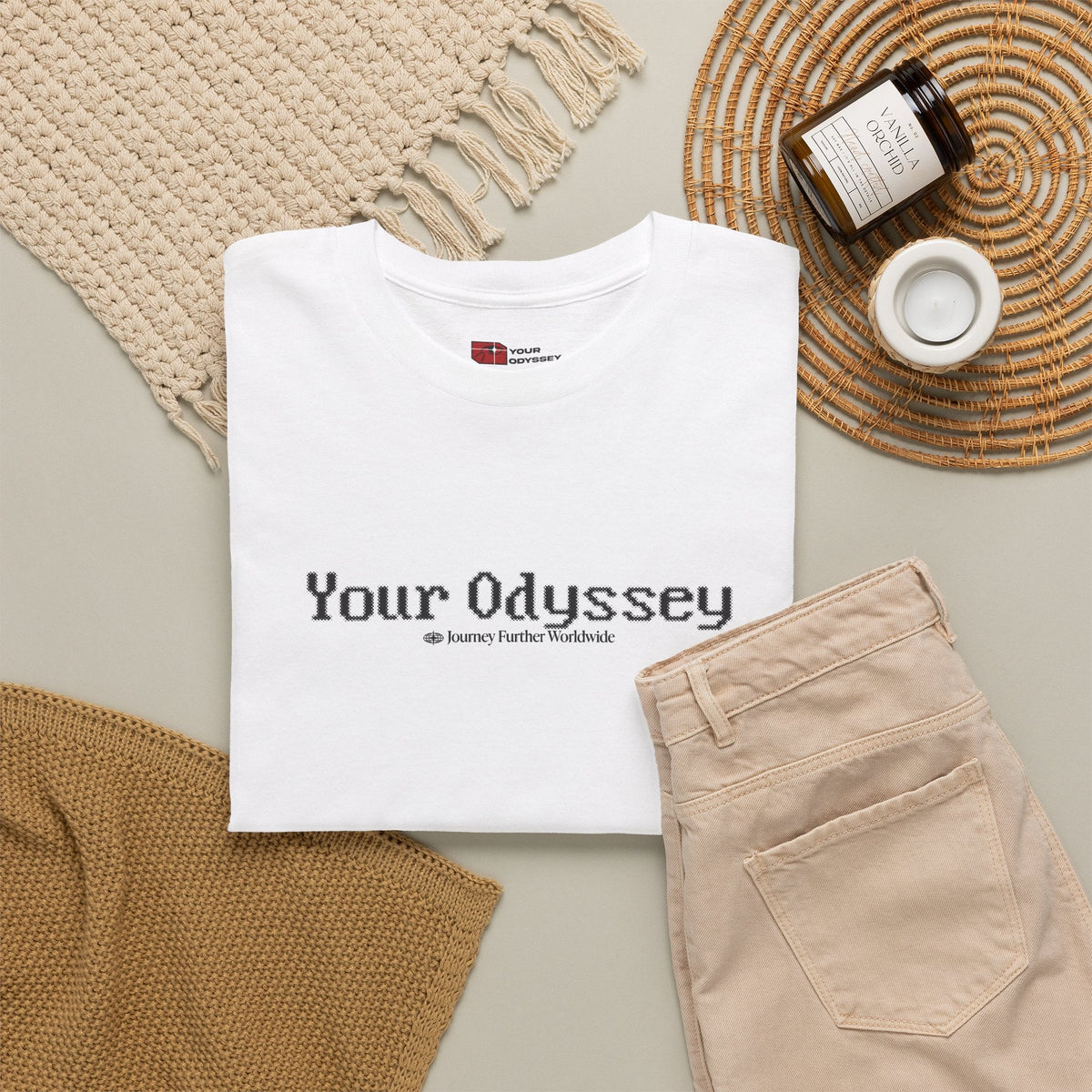 YOUR ODYSSEY® Organic Streetwear Printed T-shirt Printify