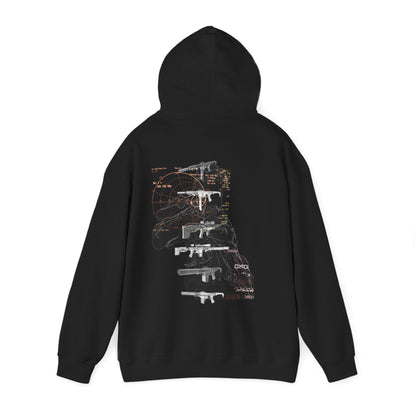 YOUR ODYSSEY®  Neural Link Streetwear Printed Hoodie Printify