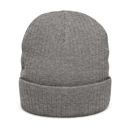 Your Odyssey Ribbed Knit Beanie Embroidered Streetwear Printify