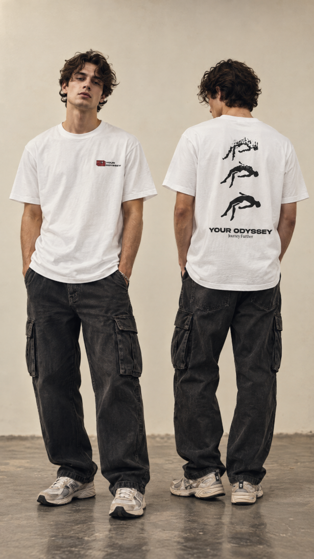 YOUR ODYSSEY® Transcend Streetwear Printed T-shirt Printify