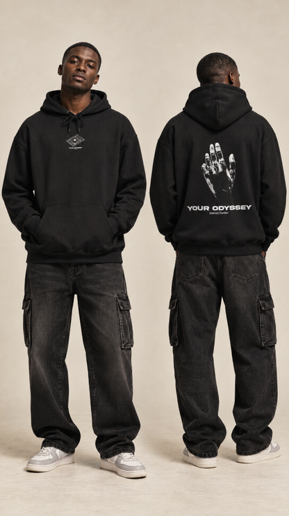 YOUR ODYSSEY®  Silicon Soul Streetwear Printed Hoodie Printify