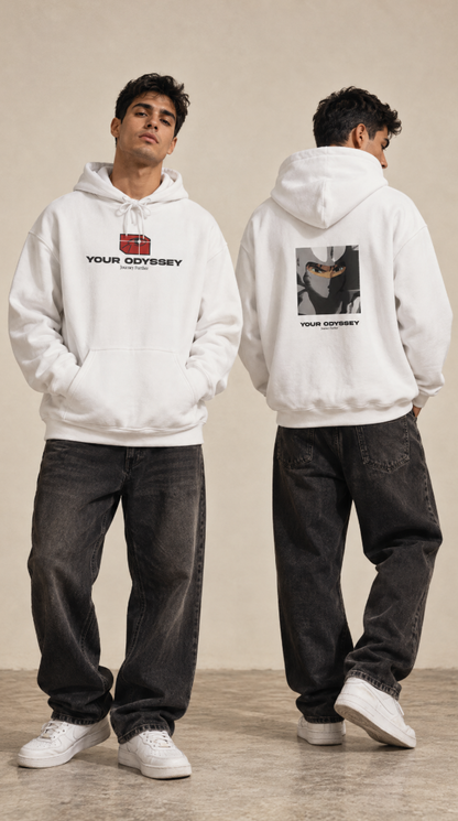 YOUR ODYSSEY® Warrior Streetwear Printed Hoodie Printify
